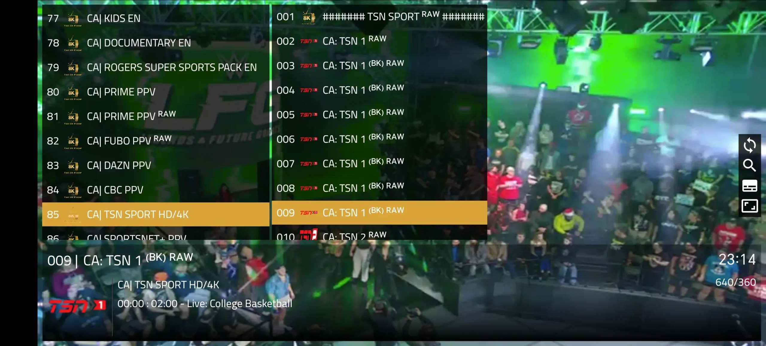 TvPlus app Screenshot 3